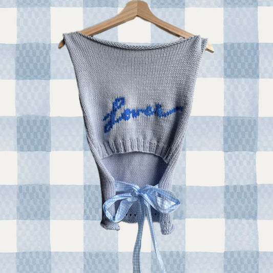 BLUE LOVER TOP