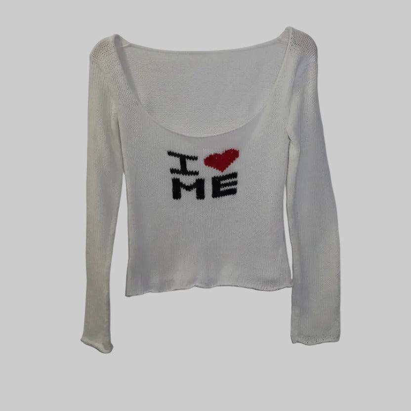 ILOVEME LONG SLEEVE TOP