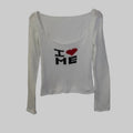 ILOVEME LONG SLEEVE TOP