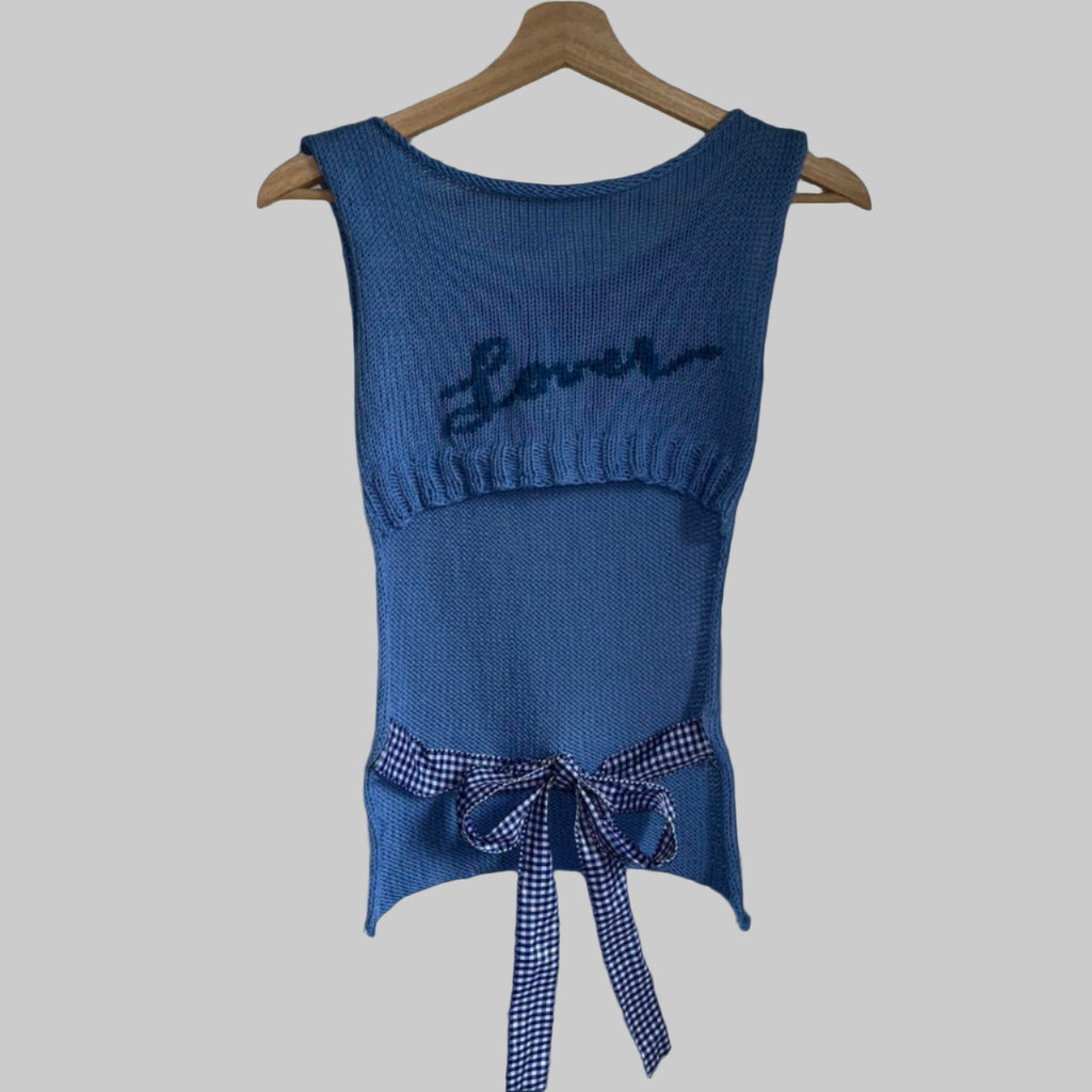 BLUE LOVER TOP