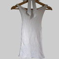 BASICS-WHITE TANK TOP