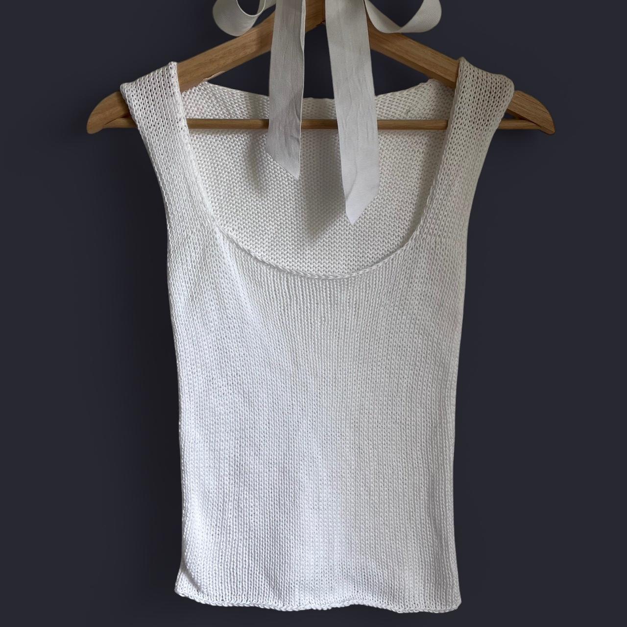 BASICS-WHITE TANK TOP